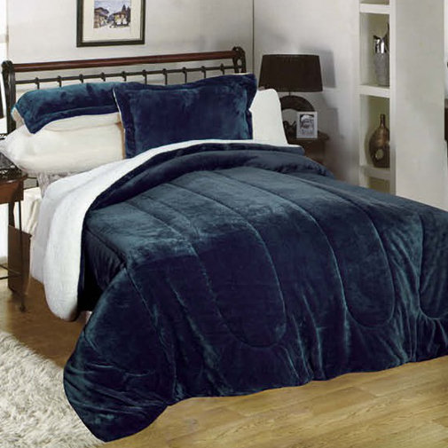 JCP Hometex Inc. 3 Piece Reversible Comforter Set Wayfair
